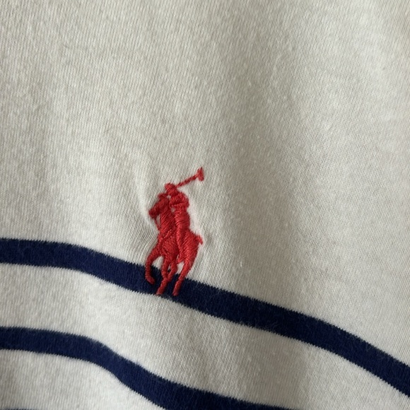 Men’s hooded tee Polo Ralph Lauren striped XXL - Picture 2 of 4